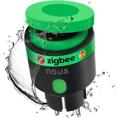 Nous, Smart Plug, A6Z Outdoor Stecker ZigBee 1er 3840W/16A/Messung/ZigBee 3.0 Nous, Smart Plug, A6Z Outdoor Stecker ZigBee 1er 3840W/16A/Messung/ZigBee 3.0