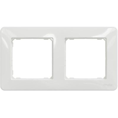 Schneider, Zubehör Schalterprogramm, FRAME 2PL SDD311802 WHITE Schneider, Zubehör Schalterprogramm, FRAME 2PL SDD311802 WHITE