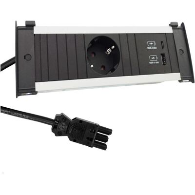 Bachmann - 927.701 - Schwarz - 0,2 m - Power strip Bachmann - 927.701 - Schwarz - 0,2 m - Power strip
