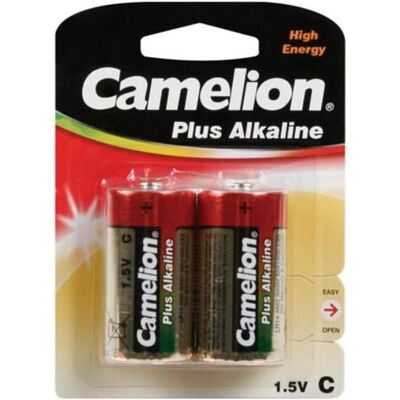 Pilha ALKALI-MANGAN C / LR14 1.5V - 8450 mAh (2 St./Blisterverpackung) (2 Stk., C, 8450 mAh), Batterien + Akkus Pilha ALKALI-MANGAN C / LR14 1.5V - 8450 mAh (2 St./Blisterverpackung) (2 Stk., C, 8450 mAh), Batterien + Akkus