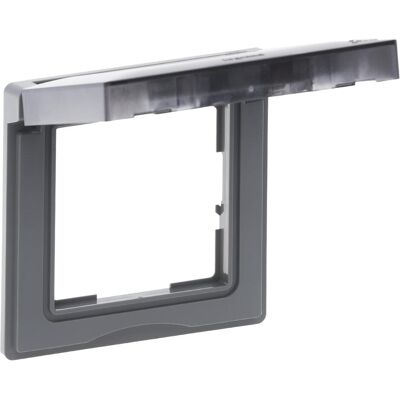 Legrand, Zubehör Schalterprogramm, SEANO 1-fach Rahmen mit Klappdeckel für Standardeinsätze zur Erhöhung der Schutzart auf IP44 Legrand, Zubehör Schalterprogramm, SEANO 1-fach Rahmen mit Klappdeckel für Standardeinsätze zur Erhöhung der Schutzart auf IP44