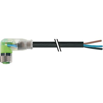 Murr Elektronik M8 Bu., Elektronikkabel + Stecker, Schwarz Murr Elektronik M8 Bu., Elektronikkabel + Stecker, Schwarz