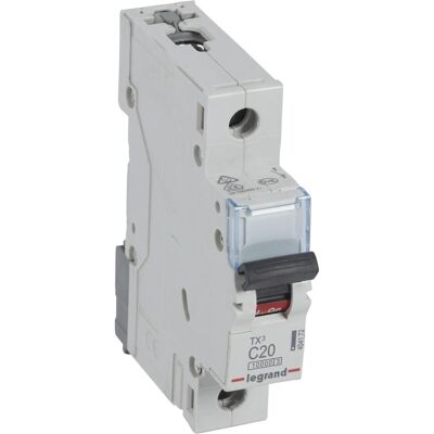 Legrand, Schutzschalter, Leistungsschalter 1P C 20A 10kA AC S311 TX3 (404172) Legrand, Schutzschalter, Leistungsschalter 1P C 20A 10kA AC S311 TX3 (404172)