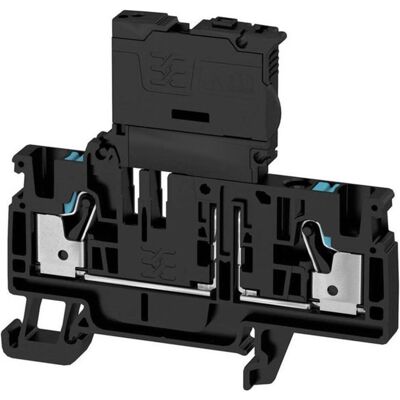 Weidmüller Sicherungsklemmenblock - 6,10 mm - Schwarz - 50 St Weidmüller Sicherungsklemmenblock - 6,10 mm - Schwarz - 50 St
