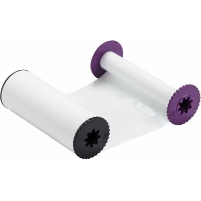 Brady, Schreibmaschine Zubehör, MiniMark Hochleistungs-Harz-Farbband, R-4400, Weiss, 110.00 mm x 90.00 m, 2er Pack, mit Flans Brady, Schreibmaschine Zubehör, MiniMark Hochleistungs-Harz-Farbband, R-4400, Weiss, 110.00 mm x 90.00 m, 2er Pack, mit Flans