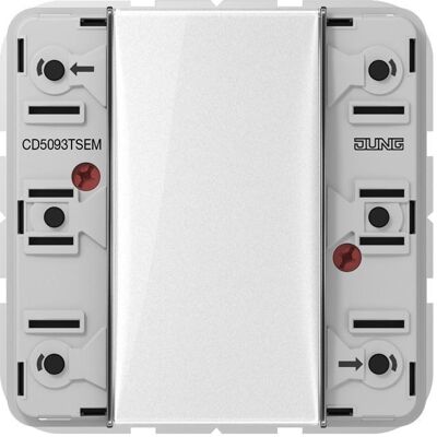 JUNG, Zubehör Schalterprogramm, Tastsensor KNX CD UP perlmutt 3f 6pkt CD5093TSEM JUNG, Zubehör Schalterprogramm, Tastsensor KNX CD UP perlmutt 3f 6pkt CD5093TSEM