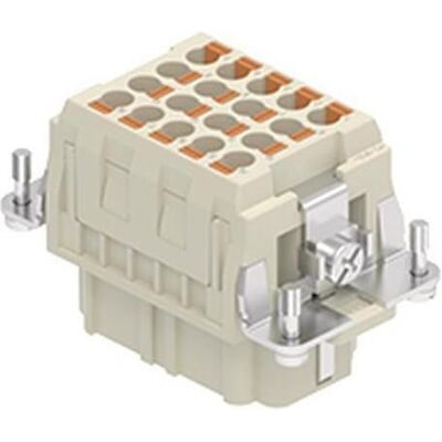 ILME Buchseneinsatz Gr.57.27 CQEYF 18 18P+PE AXYR push-in Anschluss 16A 500V, Elektronikkabel + Stecker ILME Buchseneinsatz Gr.57.27 CQEYF 18 18P+PE AXYR push-in Anschluss 16A 500V, Elektronikkabel + Stecker
