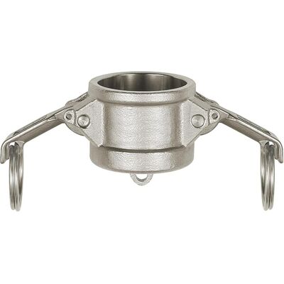 Riegler, Schlauchanschluss + Schlauchverbinder, Kamlok-Verschlusskappe, Typ DC, ES 1.4401, für Stecker-Ø 120 mm (Kupplung) Riegler, Schlauchanschluss + Schlauchverbinder, Kamlok-Verschlusskappe, Typ DC, ES 1.4401, für Stecker-Ø 120 mm (Kupplung)