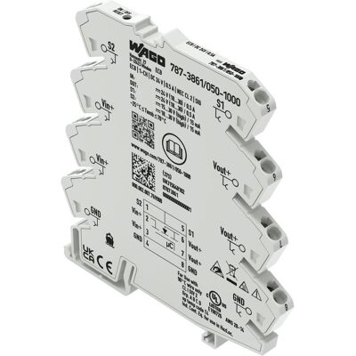 Wago 787-3861/050-1000 Elektronischer Schutzschalter,1-kanalig, Relais Wago 787-3861/050-1000 Elektronischer Schutzschalter,1-kanalig, Relais