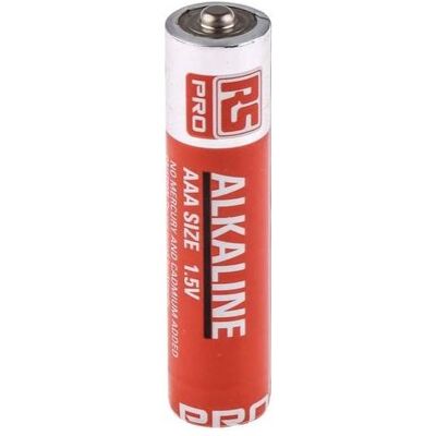 RS PRO RS AAA Alkaline Battery 100 pack (100 Stk., AAA, 1250 mAh), Batterien + Akkus RS PRO RS AAA Alkaline Battery 100 pack (100 Stk., AAA, 1250 mAh), Batterien + Akkus