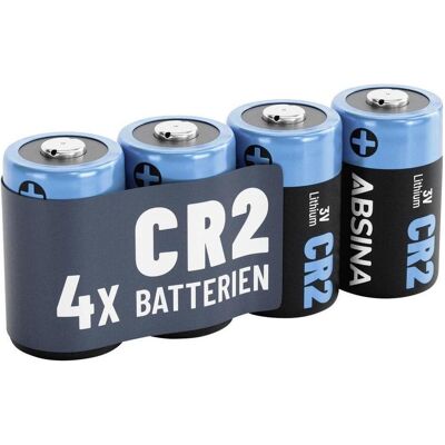 Absina CR2 4 St (4 Stk., CR2, 800 mAh), Batterien + Akkus Absina CR2 4 St (4 Stk., CR2, 800 mAh), Batterien + Akkus