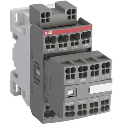 ABB NF44EK-13 Relais - 4NO/4NC - DIN-Montage - Überspannungsschutz ABB NF44EK-13 Relais - 4NO/4NC - DIN-Montage - Überspannungsschutz