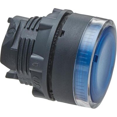 Schneider Electric Drucktaster beleuchtbar blau, Schalter + Taster, Schwarz, Blau Schneider Electric Drucktaster beleuchtbar blau, Schalter + Taster, Schwarz, Blau