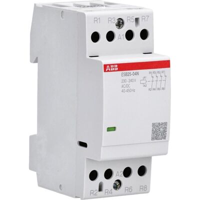 ABB ESB25-04N-06 Installationsschütz 0S/4Ö 230-240V AC/DC, Relais ABB ESB25-04N-06 Installationsschütz 0S/4Ö 230-240V AC/DC, Relais