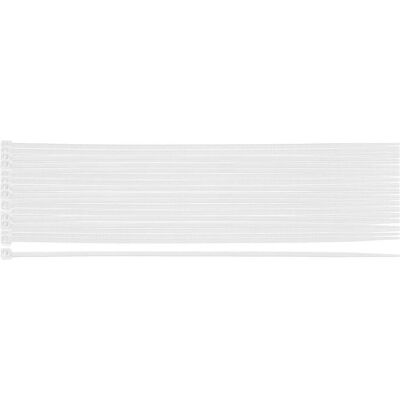 Neo, Kabelbinder, EXTREME Kabelbinder 2,5 × 200 mm, weiss, 100 Stück. (Kunststoffkabelbinder, 200 mm, 100 Stk.) Neo, Kabelbinder, EXTREME Kabelbinder 2,5 × 200 mm, weiss, 100 Stück. (Kunststoffkabelbinder, 200 mm, 100 Stk.)