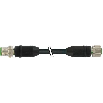 Murr Elektronik 7000-40501-6410500 Sensor-/Aktor-Steckverbinder, konfektioniert, Elektronikkabel + Stecker, Schwarz Murr Elektronik 7000-40501-6410500 Sensor-/Aktor-Steckverbinder, konfektioniert, Elektronikkabel + Stecker, Schwarz