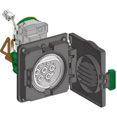 Schneider Electric, Elektroauto Ladestation, SCHN Wallbox (Typ 2, 32 A) Schneider Electric, Elektroauto Ladestation, SCHN Wallbox (Typ 2, 32 A)