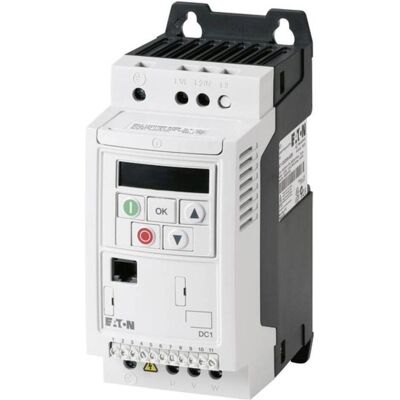 Eaton Frequenzumrichter DC1-344D1NN-A20N - 1,5 kW, 3-phasig, 400 V Eaton Frequenzumrichter DC1-344D1NN-A20N - 1,5 kW, 3-phasig, 400 V