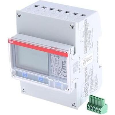 ABB, Energiemessgerät, B24 Energiemessgerät LCD, 7-stellig / 3-phasig, Impulsausgang ABB, Energiemessgerät, B24 Energiemessgerät LCD, 7-stellig / 3-phasig, Impulsausgang