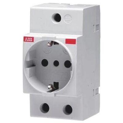 ABB, Steckdose, Italian Din Rail Mounting Socket light ABB, Steckdose, Italian Din Rail Mounting Socket light