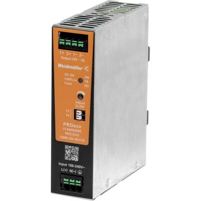 Weidmüller, Systemstromversorgung, 3146460000 Schaltnetzgerät 24 V 5 A 120 W Inhalt 1 St. Weidmüller, Systemstromversorgung, 3146460000 Schaltnetzgerät 24 V 5 A 120 W Inhalt 1 St.