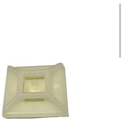 RS PRO Selbstklebende Nylon 66 Kabelbinderbasis - Kabelbinderbasis RS PRO Selbstklebende Nylon 66 Kabelbinderbasis - Kabelbinderbasis
