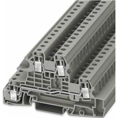 Phoenix Contact UTI 6-L/L 3076042 Installationsetagenklemme 0.20 mm² 10 mm² Grau 50 St., Elektronikkabel + Stecker, Grau Phoenix Contact UTI 6-L/L 3076042 Installationsetagenklemme 0.20 mm² 10 mm² Grau 50 St., Elektronikkabel + Stecker, Grau