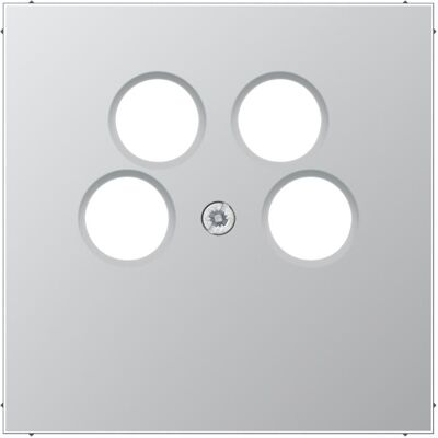 Jung Zentralplatte Sat/TV/Radio 4-fach aluminium LS AL 2990-4 SAT2 Jung Zentralplatte Sat/TV/Radio 4-fach aluminium LS AL 2990-4 SAT2