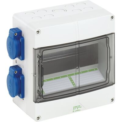 Spelsberg STV904-S Stromverteiler - IP44, Grau Spelsberg STV904-S Stromverteiler - IP44, Grau