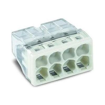 Wago CONNECTOR BLOCK.5PC 8X2,5QMM 24A GREY, Elektronikkabel + Stecker, Grau Wago CONNECTOR BLOCK.5PC 8X2,5QMM 24A GREY, Elektronikkabel + Stecker, Grau