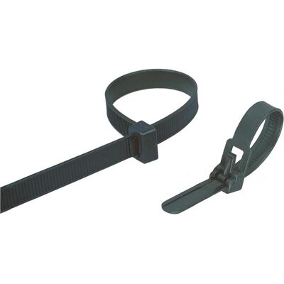 Helukabel, Kabelbinder, 97635-100 W 300x7.6 Kabelbinder 300 mm 7.6 Schwarz Lösbar 100 St. (300 mm, 100 Stk.) Helukabel, Kabelbinder, 97635-100 W 300x7.6 Kabelbinder 300 mm 7.6 Schwarz Lösbar 100 St. (300 mm, 100 Stk.)