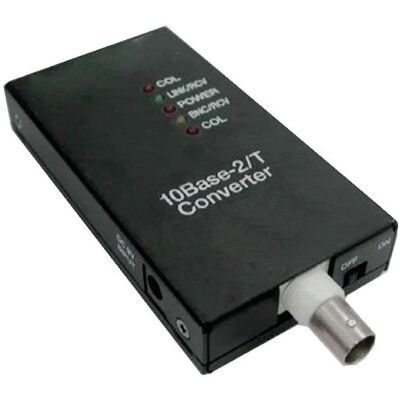 Allnet Medienkonverter 10BASE-T/10BASE2 auf BNC ALL0500v3 DC 12VDC, Zubehör Netzwerk Allnet Medienkonverter 10BASE-T/10BASE2 auf BNC ALL0500v3 DC 12VDC, Zubehör Netzwerk