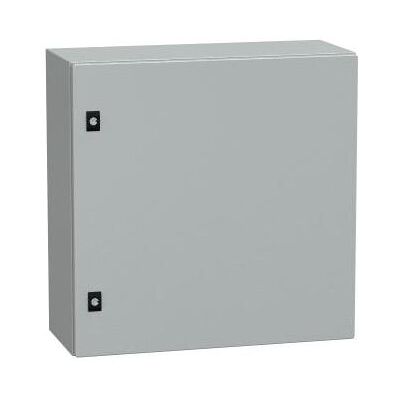 Schneider CRN IP66-Gehäuse mit Montageplatte 600 x 600 x 250 mm (NSYCRN66250P) (Gehäuse), Elektronikzubehör + Gehäuse, Grau Schneider CRN IP66-Gehäuse mit Montageplatte 600 x 600 x 250 mm (NSYCRN66250P) (Gehäuse), Elektronikzubehör + Gehäuse, Grau