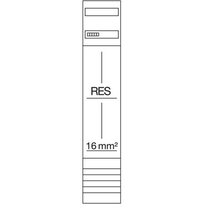 Hager Universalverteiler - 1350mm, 1ZP/RES, 5-pol, 1-feld Hager Universalverteiler - 1350mm, 1ZP/RES, 5-pol, 1-feld