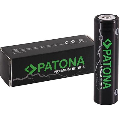 Patona Premium Cell 18650 Button (1 Stk., 18650, 3350 mAh), Batterien + Akkus Patona Premium Cell 18650 Button (1 Stk., 18650, 3350 mAh), Batterien + Akkus