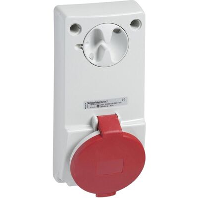 Schneider Electric, Steckdose, SE 82045 Anbausteckdose Verrieg. Ip44 32A 400V 3P Schneider Electric, Steckdose, SE 82045 Anbausteckdose Verrieg. Ip44 32A 400V 3P