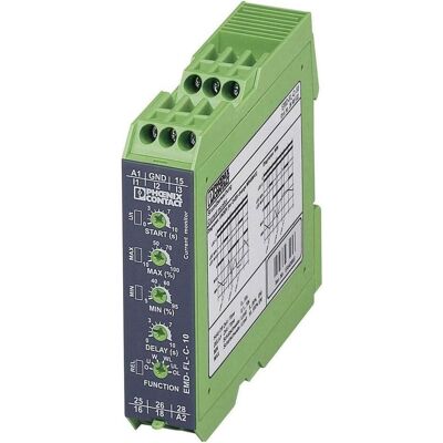 Phoenix Contact Relay Current Monitor DPDT 3, 5A 24-240, Relais Phoenix Contact Relay Current Monitor DPDT 3, 5A 24-240, Relais