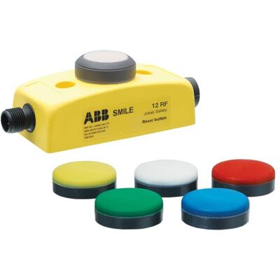 ABB Smile 12 RF Reset- 12 M12-5Tast. f.lok. Reset f.EDEN DYN, Schalter + Taster ABB Smile 12 RF Reset- 12 M12-5Tast. f.lok. Reset f.EDEN DYN, Schalter + Taster