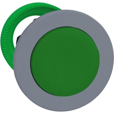 Schneider Electric Drucktaster, Front, Kunststoff, ZB5FH3C0, Schalter + Taster, Schwarz, Grau, Grün Schneider Electric Drucktaster, Front, Kunststoff, ZB5FH3C0, Schalter + Taster, Schwarz, Grau, Grün