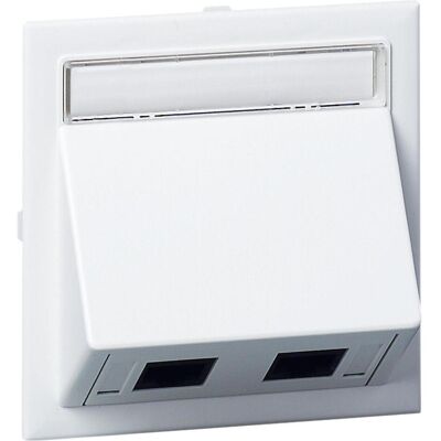 Schneider, Zubehör Schalterprogramm, Anschlusssatz schräg 2XActassi 250 cat6 STP weiss RAL9016 Typ:CYB-DP 5974105 Schneider, Zubehör Schalterprogramm, Anschlusssatz schräg 2XActassi 250 cat6 STP weiss RAL9016 Typ:CYB-DP 5974105
