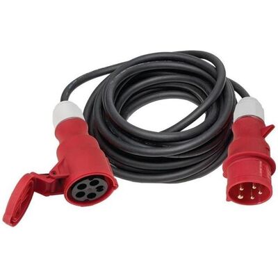 Weingartner, Verlängerungskabel, CEE-Verlängerung 32 A 400 V 10m H07RN-F 5x6mm² schwarz IP44 WEINGÄRTNER (10 m) Weingartner, Verlängerungskabel, CEE-Verlängerung 32 A 400 V 10m H07RN-F 5x6mm² schwarz IP44 WEINGÄRTNER (10 m)