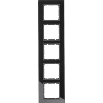Berker, Zubehör Schalterprogramm, Glasrahmen B.7 Glas schwar 10156616 Berker, Zubehör Schalterprogramm, Glasrahmen B.7 Glas schwar 10156616