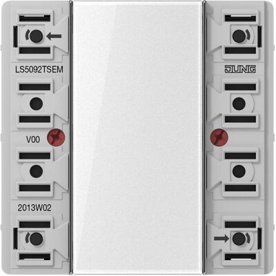 JUNG, Zubehör Schalterprogramm, Tastsensor KNX LS UP perlmutt 2f 4pkt LS5092TSEM JUNG, Zubehör Schalterprogramm, Tastsensor KNX LS UP perlmutt 2f 4pkt LS5092TSEM