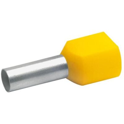 Klauke, Kabelverbindung, 87514 Isolierte Zwillingsaderendhülsen, 2 x 6 Klauke, Kabelverbindung, 87514 Isolierte Zwillingsaderendhülsen, 2 x 6