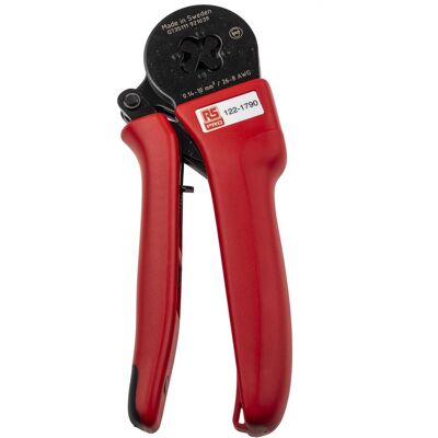 RS PRO, Zange, Crimp tool 26-8 AWG square profile (100 mm) RS PRO, Zange, Crimp tool 26-8 AWG square profile (100 mm)