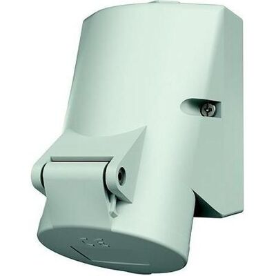 Mennekes 2675 Grau Wanddose 16A 5p 1h >50V - Wanddose Mennekes 2675 Grau Wanddose 16A 5p 1h >50V - Wanddose