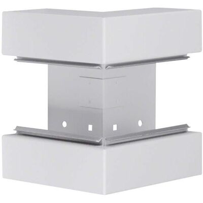 Hager, Leitungsführung, TEH BRS6517037035 Ausseneck BRS65170 Stahl lichtgrau (8 cm) Hager, Leitungsführung, TEH BRS6517037035 Ausseneck BRS65170 Stahl lichtgrau (8 cm)