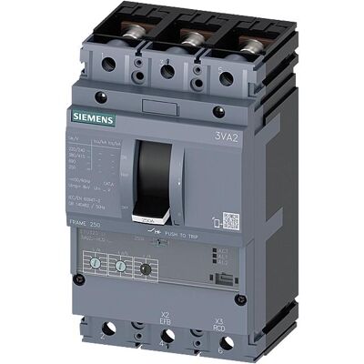 Siemens 3VA2225-7HL32-0AA0 - 250A 110kA Leitungsschutzschalter Siemens 3VA2225-7HL32-0AA0 - 250A 110kA Leitungsschutzschalter