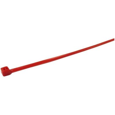 RS PRO, Kabelbinder, Nylon 66 Kabelbinder Rot 7,6 mm x 380mm (Kunststoffkabelbinder, 380 mm, 100 Stk.) RS PRO, Kabelbinder, Nylon 66 Kabelbinder Rot 7,6 mm x 380mm (Kunststoffkabelbinder, 380 mm, 100 Stk.)