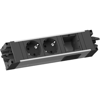 Bachmann - STEP ALU - Steckdosenleiste Bachmann - STEP ALU - Steckdosenleiste
